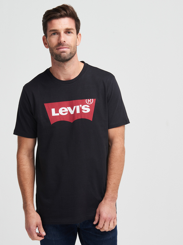 LEVI'S Tee-shirt Logo Noir 1021378