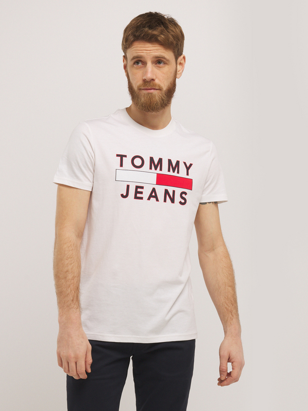 TOMMY JEANS Tee-shirt Logo Blanc Photo principale
