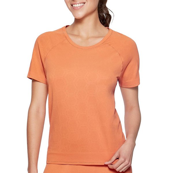 IMPETUS T-shirt Seconde Peau Sans Coutures Active Orange