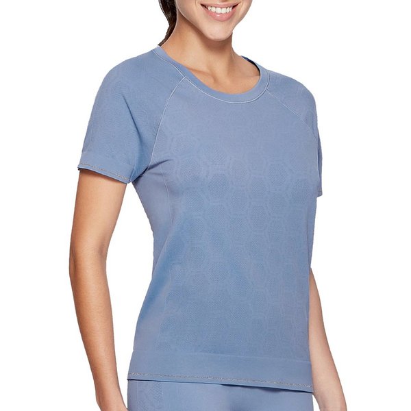 IMPETUS T-shirt À Technologie Réduction De Couture Active Bleu