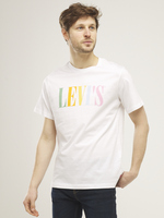 LEVI'S Tee-shirt Logo Pastel Blanc