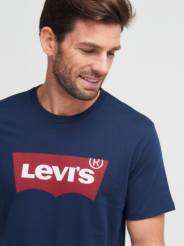 LEVI'S Tee-shirt Logo Bleu Photo principale