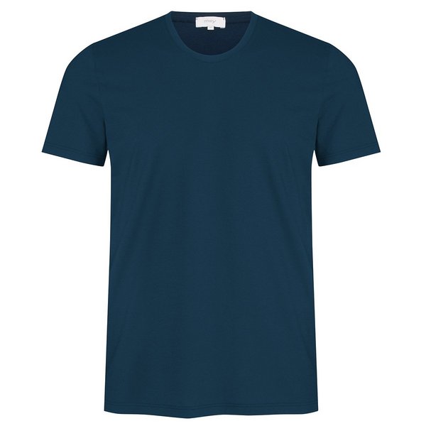 MEY Tee-shirt 100% Coton Sanchez Avec Col Rond Yacht Blue Photo principale