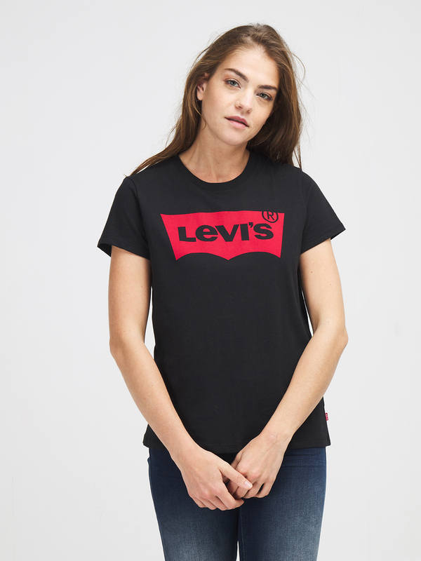 LEVI'S Tee-shirt Iconique Noir 1021416