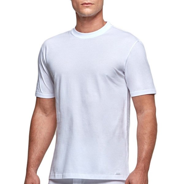 IMPETUS T-shirt Homewear Pur Coton Col Rond Essentials Blanc