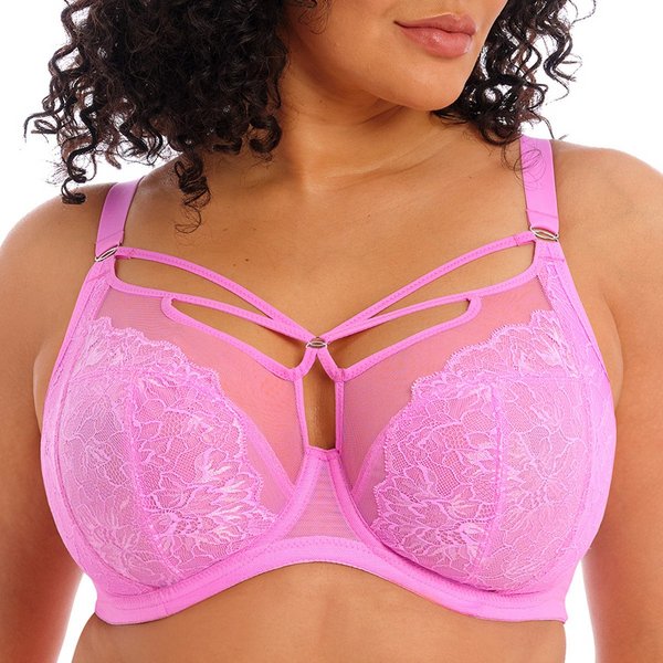ELOMI Soutien-gorge Grande Taille Dcollet  Lanires Brianna Very pink 1022361