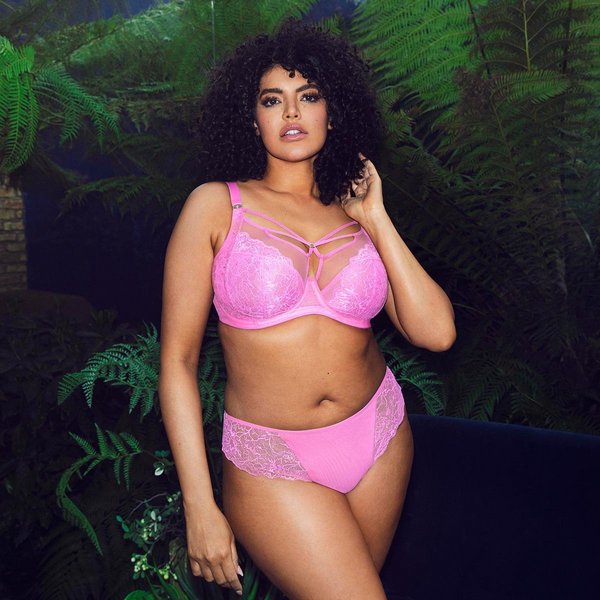ELOMI Soutien-gorge Grande Taille Dcollet  Lanires Brianna Very pink Photo principale
