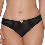 CURVY KATE String  Rayures Ritzy Black Copper