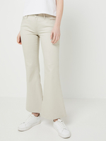 TOMMY JEANS Pantalon Flare 5 Poches,  Fentes Beige