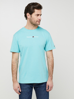 TOMMY JEANS Tee-shirt Logo Coton Bio Vert