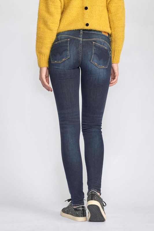 LE TEMPS DES CERISES Jeans Push-up Slim Pulp, Longueur 34 BLUE Photo principale