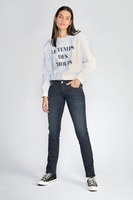 LE TEMPS DES CERISES Jeans Push-up Regular, Droit Pulp, Longueur 34 BLUE / BLACK