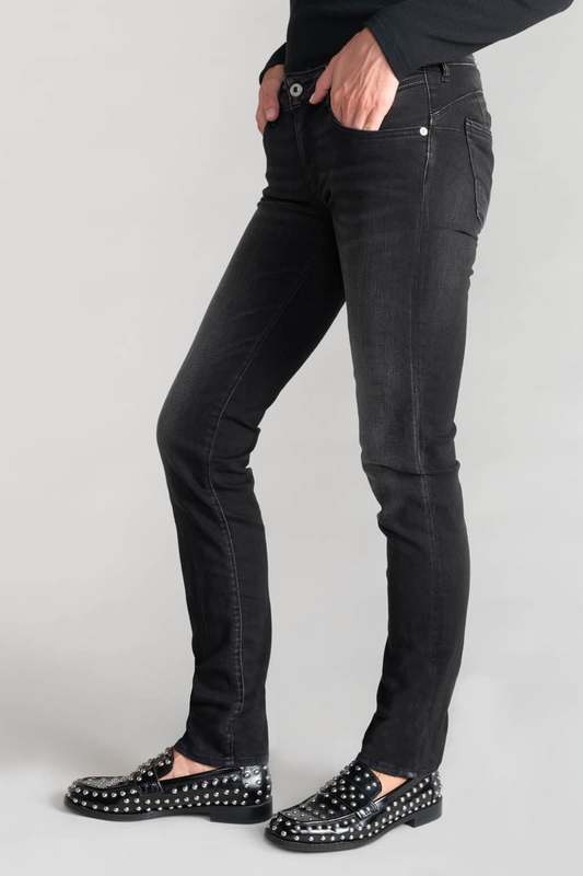 LE TEMPS DES CERISES Jeans Push-up Regular, Droit Pulp, Longueur 34 BLACK / BLACK Photo principale