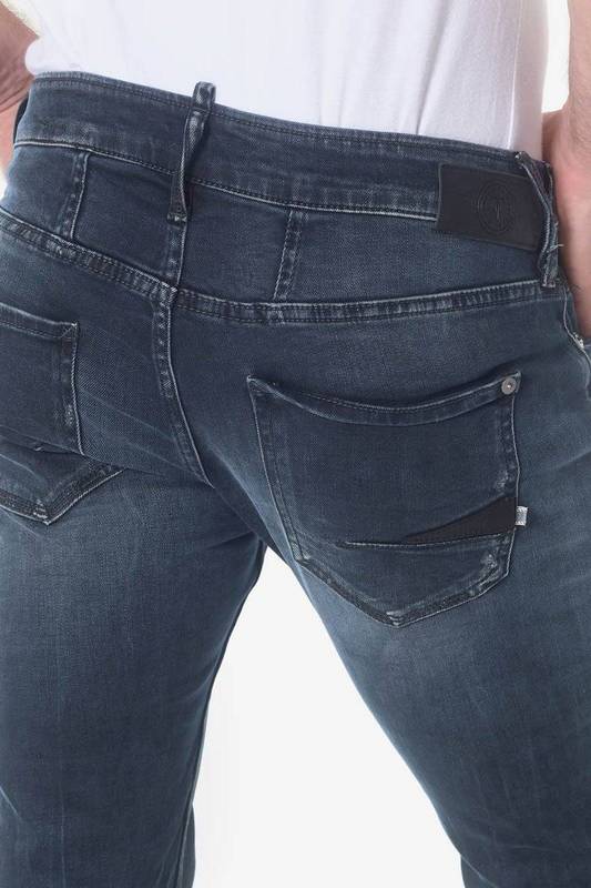 LE TEMPS DES CERISES Jeans Ajust Stretch 700/11, Longueur 34 BLUE / BLACK Photo principale