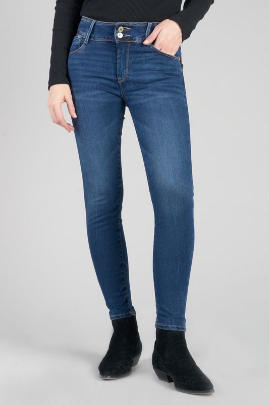 LE TEMPS DES CERISES Jeans Push-up Slim Ultra Pulp, 7/8me BLUE Photo principale