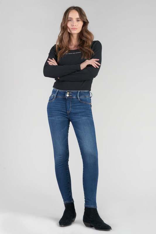 LE TEMPS DES CERISES Jeans Push-up Slim Ultra Pulp, 7/8me BLEU 1023630