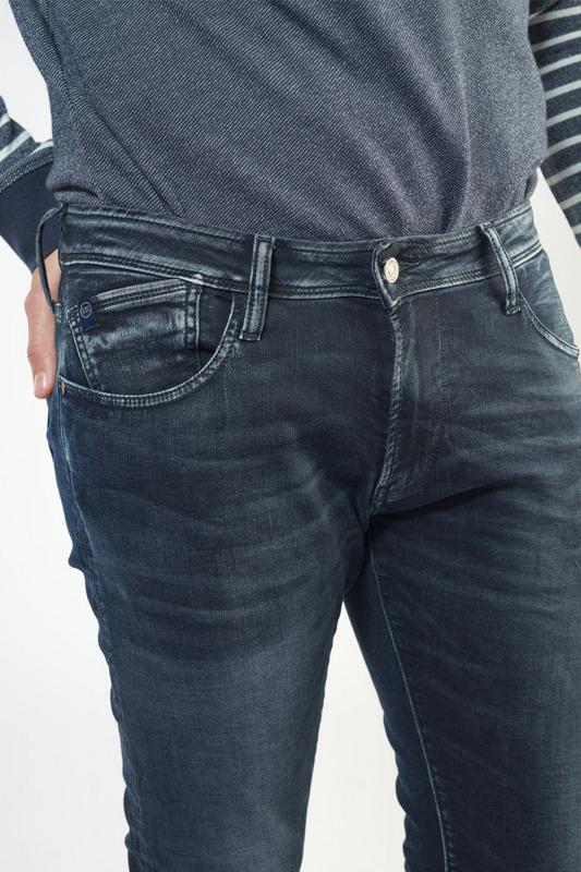 LE TEMPS DES CERISES Jeans Slim Blue Jogg 700/11, Longueur 34 BLUE / BLACK Photo principale