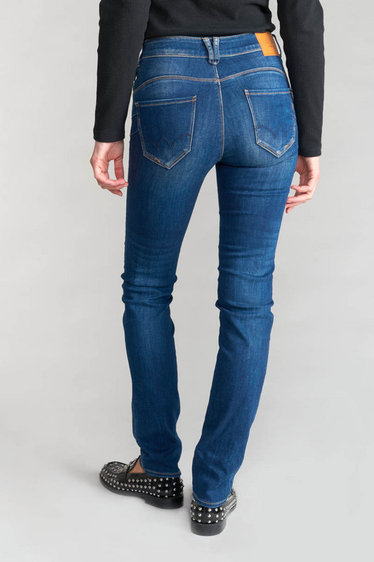 LE TEMPS DES CERISES Jeans Push-up Regular, Droit Taille Haute Pulp, Longueur 34 BLUE Photo principale
