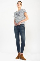 LE TEMPS DES CERISES Jeans Push-up Slim Pulp, 7/8me BLUE / BLACK