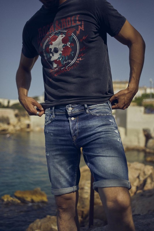 LE TEMPS DES CERISES Bermuda Short En Jeans Laredo BLUE