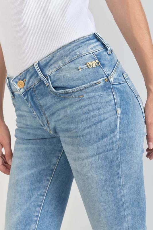 LE TEMPS DES CERISES Jeans Push-up Slim Pulp, Longueur 34 BLEU 1023812