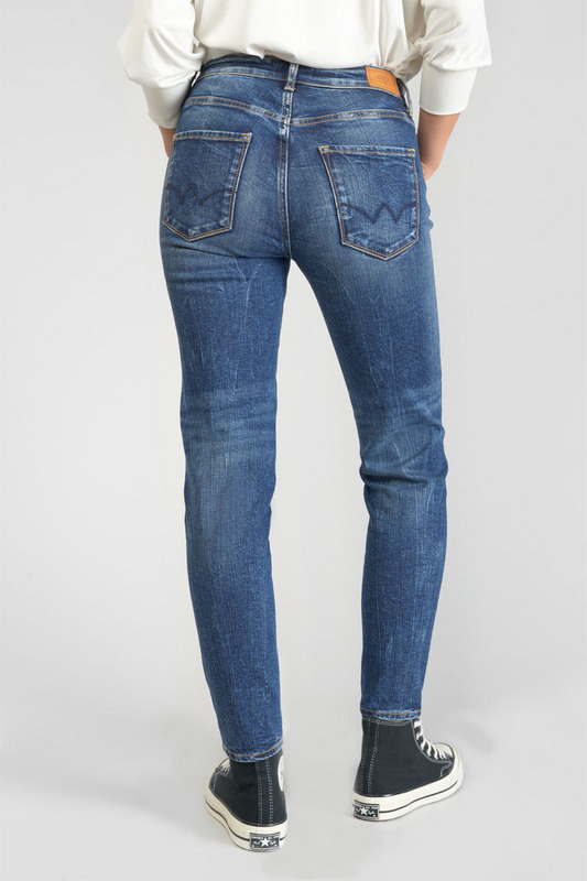 LE TEMPS DES CERISES Jeans Skinny Taille Haute Power, 7/8me BLUE Photo principale