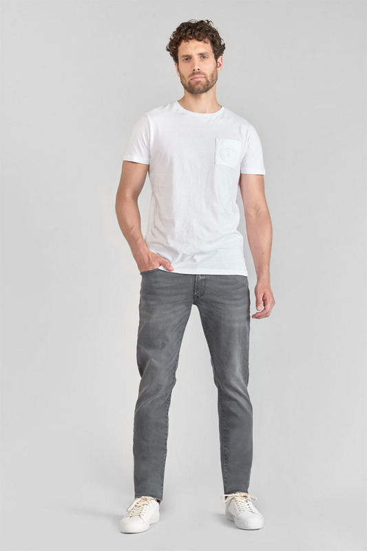 LE TEMPS DES CERISES Jeans Regular, Droit 800/12, Longueur 34 GREY