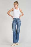 LE TEMPS DES CERISES Jeans  400/19 Mom Taille Haute, Longueur 34 BLEU