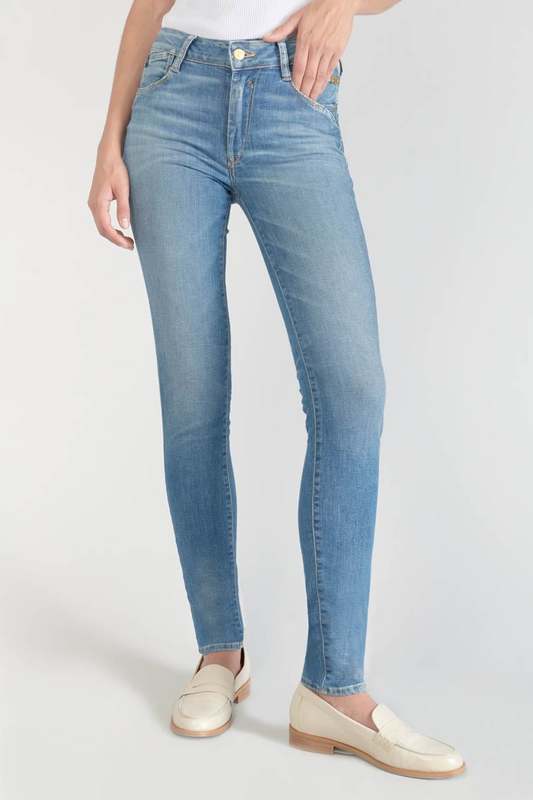 LE TEMPS DES CERISES Jeans Push-up Slim Taille Haute Pulp, Longueur 34 BLEU 1023848