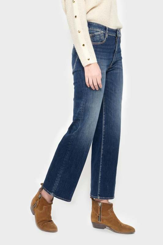 LE TEMPS DES CERISES Jeans Regular, Droit Pulp Regular Taille Haute 7/8me BLEU 1023861