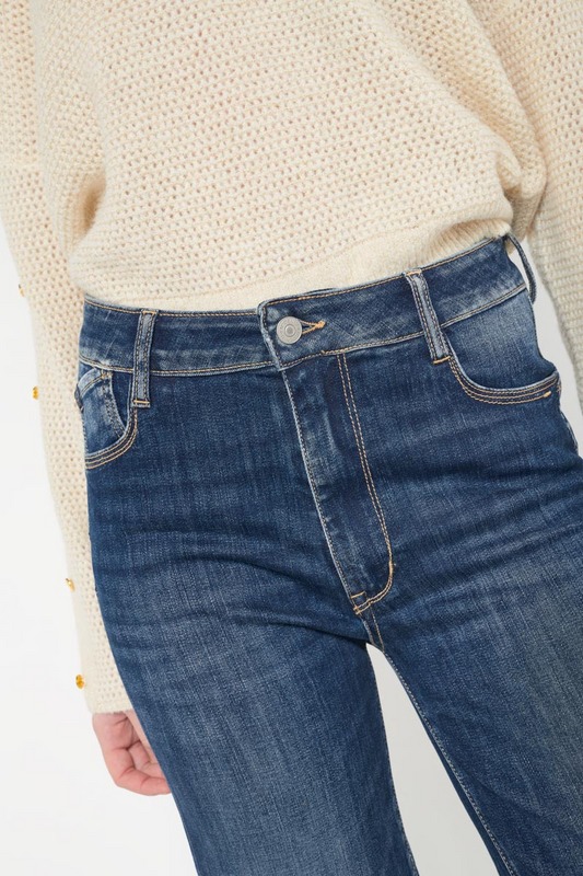 LE TEMPS DES CERISES Jeans Regular, Droit Pulp Regular Taille Haute 7/8me BLEU Photo principale