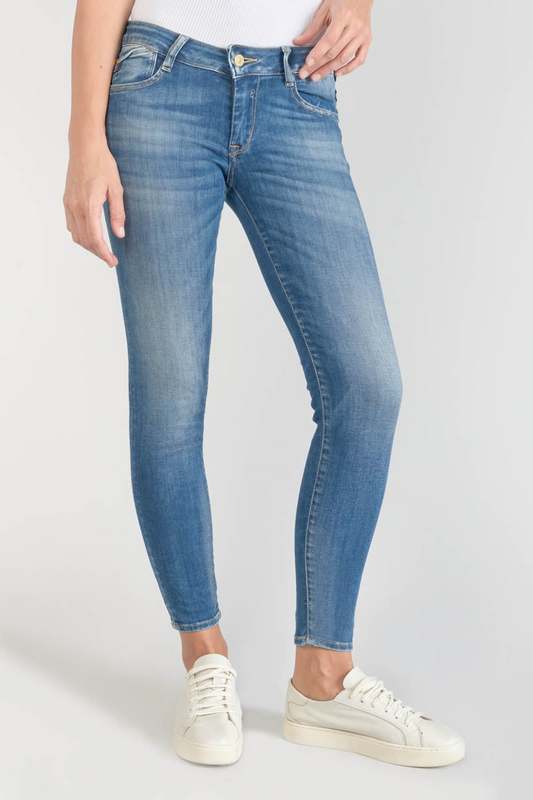 LE TEMPS DES CERISES Jeans Push-up Slim Pulp, 7/8me BLEU 1023862