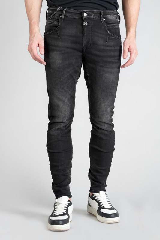 LE TEMPS DES CERISES Jeans Tapered 903, Longueur 34 BLACK / BLACK