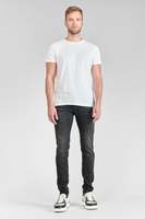 LE TEMPS DES CERISES Jeans Slim Stretch 700/11, Longueur 34 NOIR