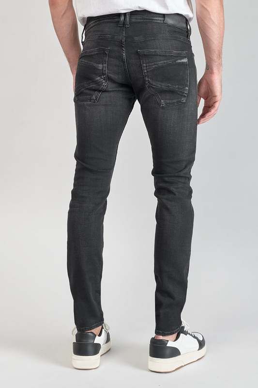 LE TEMPS DES CERISES Jeans Slim Stretch 700/11, Longueur 34 NOIR Photo principale