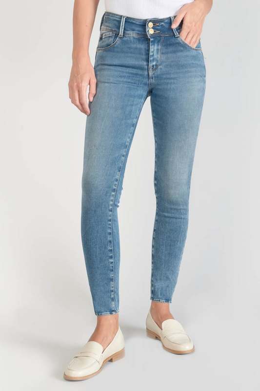 LE TEMPS DES CERISES Jeans Push-up Slim Ultra Pulp, 7/8me BLEU 1023888