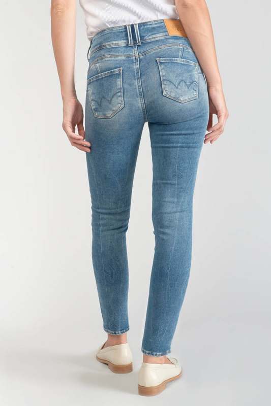LE TEMPS DES CERISES Jeans Push-up Slim Ultra Pulp, 7/8me BLEU Photo principale