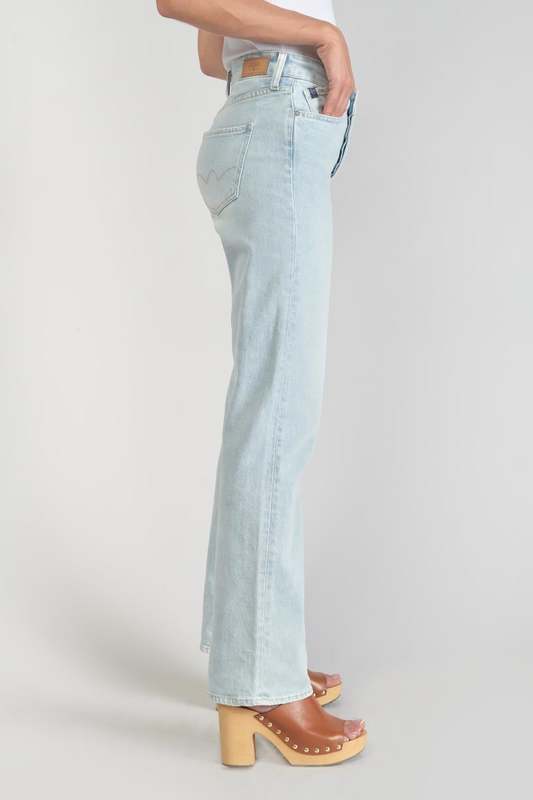 LE TEMPS DES CERISES Jeans  400/19 Mom Taille Haute, Longueur 34 BLEU Photo principale