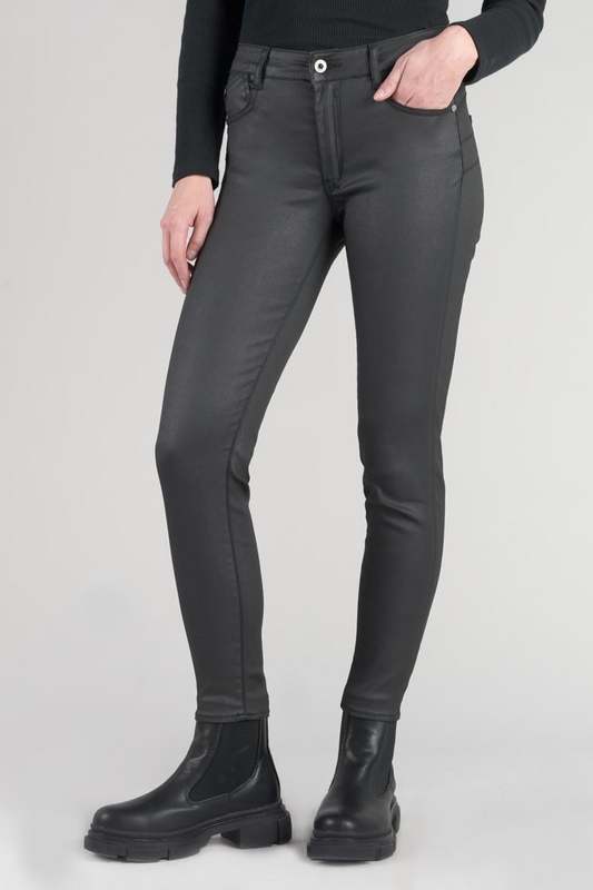 LE TEMPS DES CERISES Jeans Push-up Slim Taille Haute Pulp, 7/8me NOIR 1023902