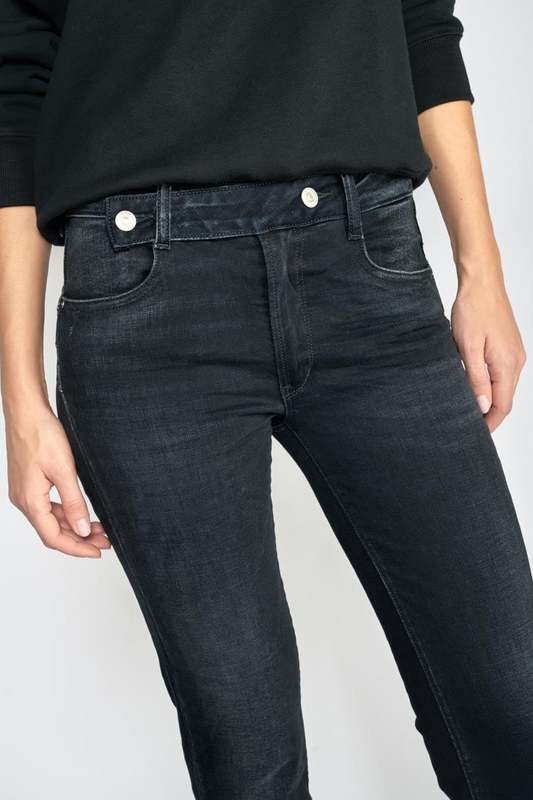 LE TEMPS DES CERISES Jeans Push-up Slim Taille Haute Pulp, Longueur 34 NOIR Photo principale