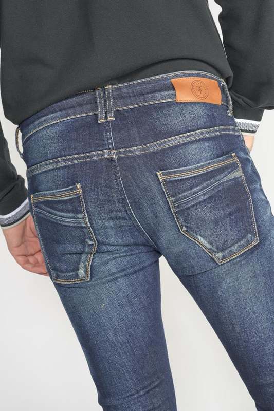 LE TEMPS DES CERISES Jeans Skinny Power, 7/8me BLEU Photo principale