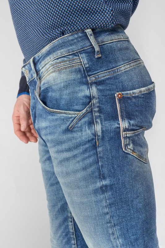 LE TEMPS DES CERISES Jeans Tapered 903, Longueur 34 BLUE Photo principale