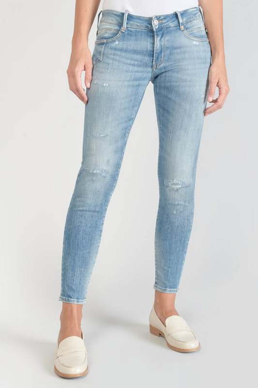 LE TEMPS DES CERISES Jeans Push-up Slim Pulp, 7/8me BLEU 1023932