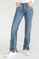 LE TEMPS DES CERISES Jeans Regular, Droit 400/19 Mom Taille Haute, Longueur 34 BLEU