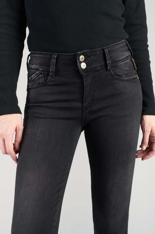 LE TEMPS DES CERISES Jeans Push-up Slim Ultra Pulp, 7/8me NOIR Photo principale