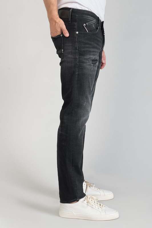 LE TEMPS DES CERISES Jeans Ajust Stretch 700/11, Longueur 34 NOIR Photo principale