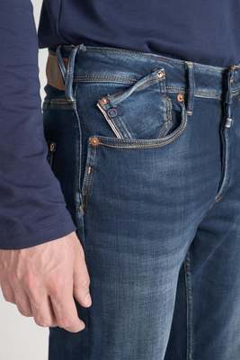 LE TEMPS DES CERISES Jeans Ajust 600/17, Longueur 34 BLEU