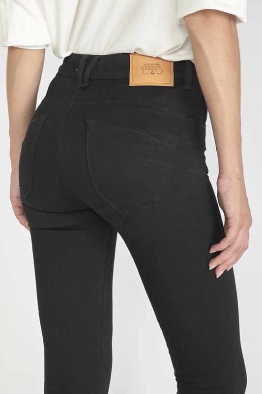 LE TEMPS DES CERISES Jeans Push-up Regular, Droit Taille Haute Pulp, Longueur 34 STAY BLACK Photo principale