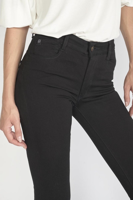LE TEMPS DES CERISES Jeans Push-up Regular, Droit Taille Haute Pulp, Longueur 34 STAY BLACK Photo principale