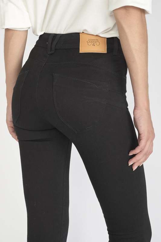 LE TEMPS DES CERISES Jeans Push-up Regular, Droit Taille Haute Pulp, Longueur 34 NOIR Photo principale